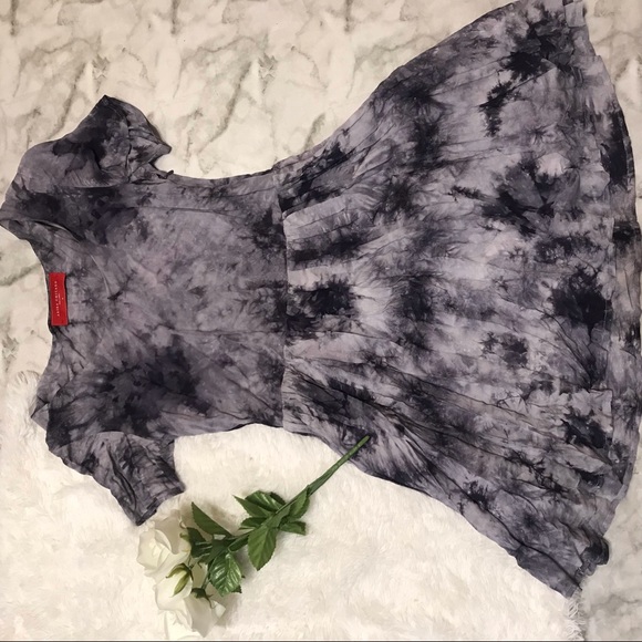 AKIRA Black Tie-dye dress Size M - Picture 3 of 3